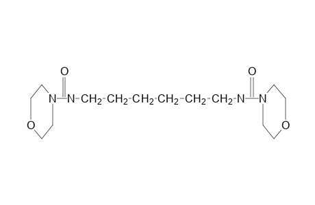 N,N'-hexamethylenebis-4-morpholinecarboxamide
