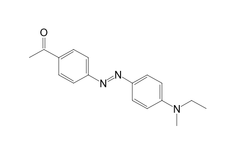 4'-{[(p-ethylmethylamino)phenyl]azo}acetophenone