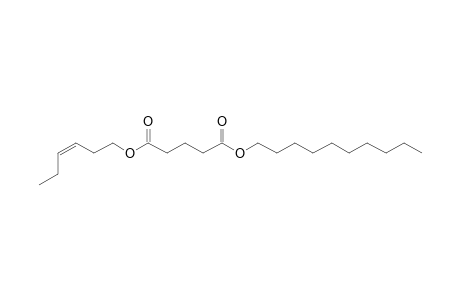 Glutaric acid, cis-hex-3-enyl decyl ester