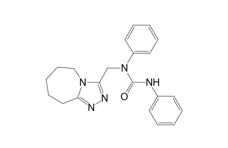 N,N'-diphenyl-N-(6,7,8,9-tetrahydro-5H-[1,2,4]triazolo[4,3-a]azepin-3-ylmethyl)urea