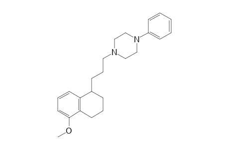1-[3-(5-methoxy-1,2,3,4-tetrahydronaphthalen-1-yl)propyl]-4-phenyl-piperazine