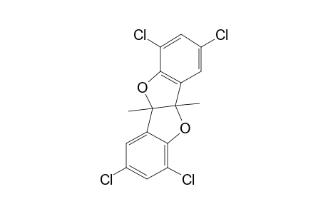 4b,9b-dihydro-4b,9b-dimethyl-1,3,6,8-tetrachlorobenzofuro[3,2-b]benzofuran