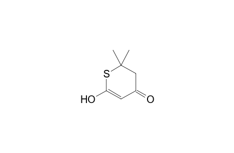 2H-Thiopyran-2-one, 5,6-dihydro-4-hydroxy-6,6-dimethyl-