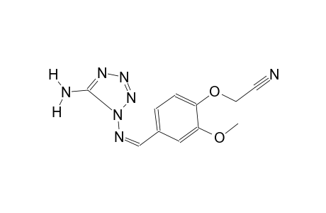 (4-{(Z)-[(5-amino-1H-tetraazol-1-yl)imino]methyl}-2-methoxyphenoxy)acetonitrile