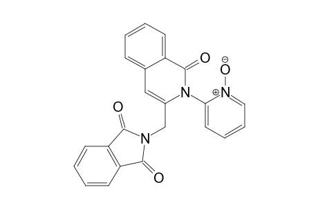 2-[3-{(1,3-Dioxoisoindolin-2-yl)methyl}-1-oxoisoquinolin-2(1H)-yl] pyridine 1-oxide