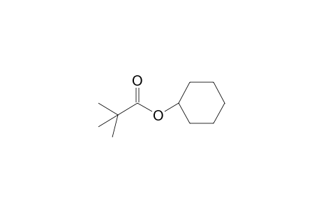 Propanoic acid, 2,2-dimethyl-, cyclohexyl ester