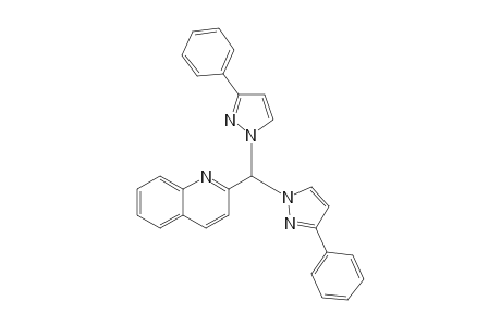 (2-Quinolinyl)bis(3-phenylpyrazolyl)methane