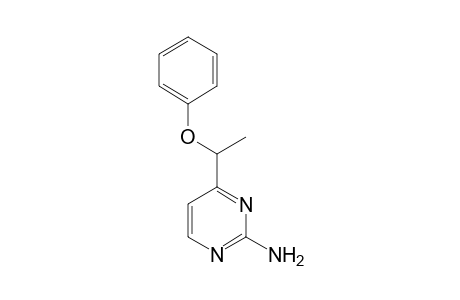 2-AMINO-4-(1-PHENOXYETHYL)PYRIMIDINE