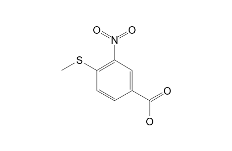 Benzoic acid, 4-(methylthio)-3-nitro-