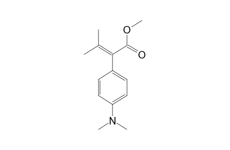 2-[p-(Dimethylamino)phenyl]-3-methylcrotonic acid, methyl ester