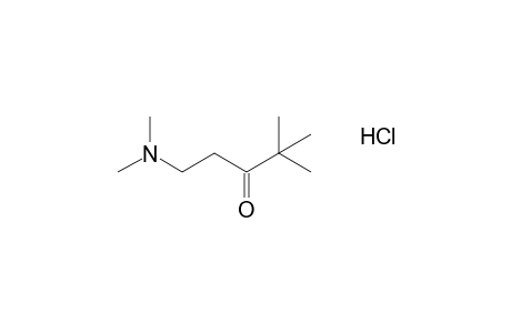 2,2-dimethyl-5-(dimethylamino)-3-pentanone, hydrochloride