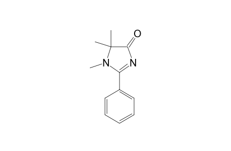1,5,5-trimethyl-2-phenylimidazol-4-one
