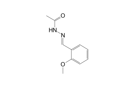 acetic acid, (o-methoxybenzylidene)hydrazide