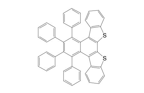 5,6,7,8-Tetraphenylnaphtho[2,1-b : 3,4-b]-bis[1]benzothiophene