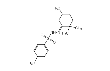 p-toluenesulfonic acid, (2,2,5-trimethylcyclohexylidene)hydrazide