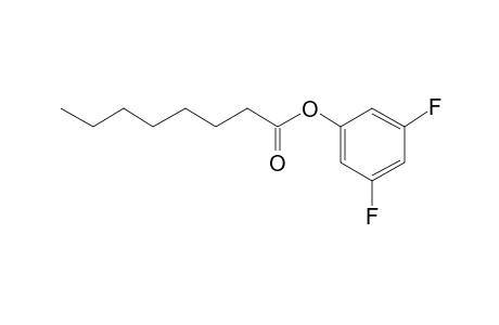 Octanoic acid, 3,5-difluorophenyl ester