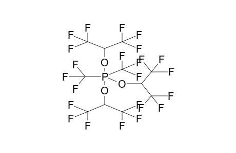 TRIS(ALPHA-HYDROHEXAFLUOROISOPROPOXY)BIS(TRIFLUOROMETHYL)PHOSPHORANE