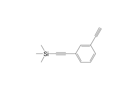 2-(3-ethynylphenyl)ethynyl-trimethyl-silane