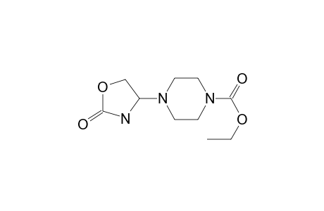 4-(2-oxo-Oxazolidin-4-yl)-piperazin-1-carboxylic acid, ethyl ester