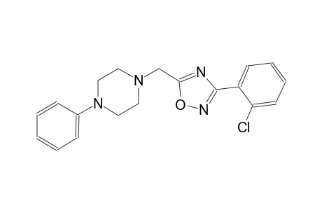 piperazine, 1-[[3-(2-chlorophenyl)-1,2,4-oxadiazol-5-yl]methyl]-4-phenyl-