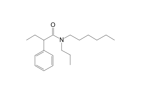 Butyramide, 2-phenyl-N-propyl-N-hexyl-