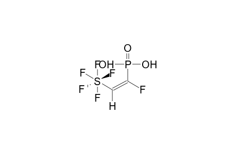 (Z)-1-FLUORO-2-(PENTAFLUORO-LAMBDA6-SULPHANYL)ETHENYLPHOSPHONIC ACID