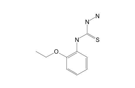 4-(o-ethoxyphenyl)-3-thiosemicarbazide