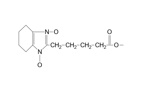 1-HYDROXY-4,5,6,7-TETRAHYDRO-2-BENZIMIDAZOLEVALERIC ACID, METHYLESTER, 3-OXIDE