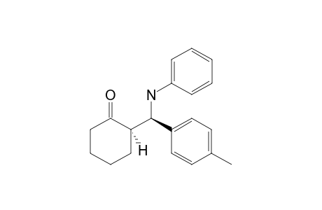 (R)-2-[(R)-4-Tolyl(N-phenylamino)methyl]cyclohexanone