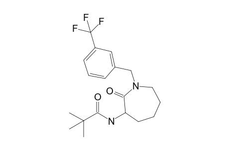 N-{2-oxo-1-[3-(Trifluoromethyl)benzyl]azepan-3-yl}pivalamide