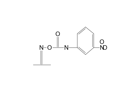 acetone, O-[(m-nitrophenyl)carbamoyl]oxime