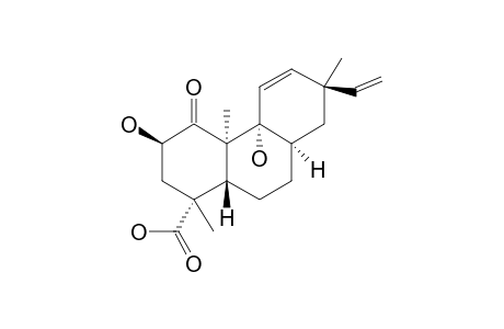 1-OXO-2-BETA,9-ALPHA-DIHYDROXY-13-EPI-ENT-PIMARA-11,15-DIEN-19-OIC_ACID