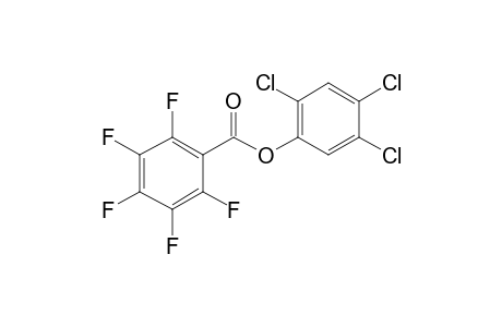 Pentafluorobenzoic acid, 2,4,5-trichlorophenyl ester