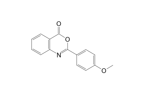 2-(p-methoxyphenyl)-4H-3,1-benzoxazin-4-one