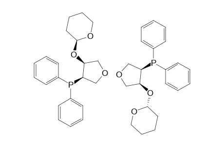 (3R,4R,2'-RAC)-3-(DIPHENYLPHOSPHINO)-4-O-(TETRAHYDROPYRAN-2'-YL)-TETRAHYDROFURAN-4-OL