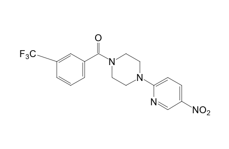 1-(5-Nitro-2-pyridyl)-4-(alpha,alpha,alpha-trifluoro-m-toluoyl)piperazine