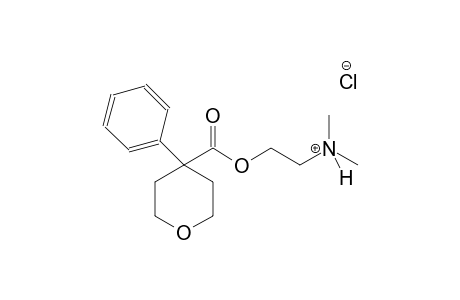 N,N-dimethyl-2-{[(4-phenyltetrahydro-2H-pyran-4-yl)carbonyl]oxy}ethanaminium chloride