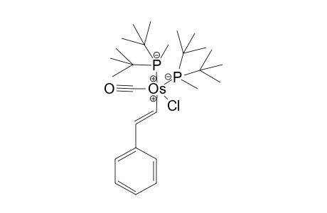 Carbonyl(chloro)bis(di-tert-butylmethylphospjane)(E-2-phenylvinyl)osmium