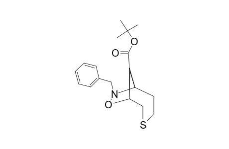 TERT.-BUTYL-7-BENZYL-8-OXA-3-THIA-7-AZABICYCLO-[4.2.1]-NONAN-9-CARBOXYLATE