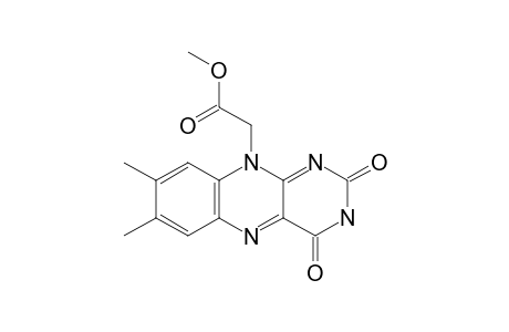 Flavin-10-acetic acid ethyl ester