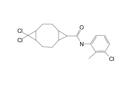 Tricyclo[7.1.0.0(4.6)]decane-5-carboxamide, 10,10-dichloro-N-(3-chloro-2-methylphenyl)-