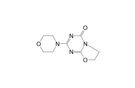 4H-Oxazolo[3,2-a]-1,3,5-triazin-4-one, 6,7-dihydro-2-morpholino-