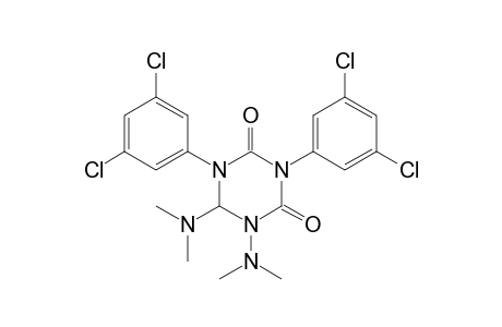 1,3-bis(3,5-dichlorophenyl)-5,6-bis(dimethylamino)dihydro-s-triazine- 2,4(1H,3H)-dione