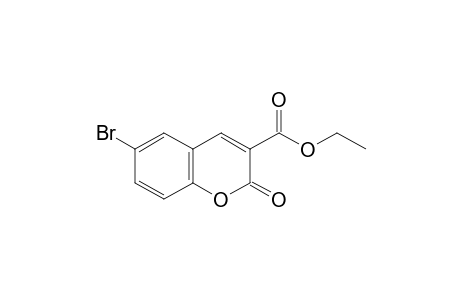 6-bromo-2-oxo-2H-1-benzopyran-3-carboxylic acid, ethyl ester