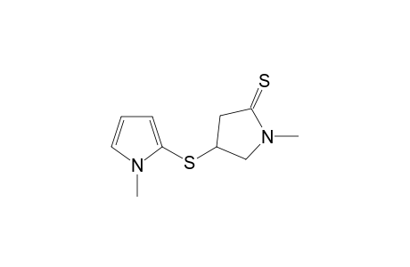 1-methyl-4-[(1-methylpyrrol-2-yl)thio]pyrrolidine-2-thione