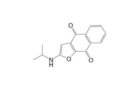 2-(isopropylamino)benzo[f]benzofuran-4,9-dione
