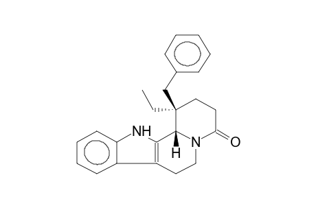 (+/-)-1BETA-BENZYL-1ALPHA-ETHYL-1,2,3,4,6,7,12,12B-BETA-OCTAHYDROINDOLO[2,3-A]QUINOLIN-4-ONE