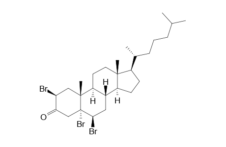 2b,5a,6b-Tribromo-cholestan-3-one