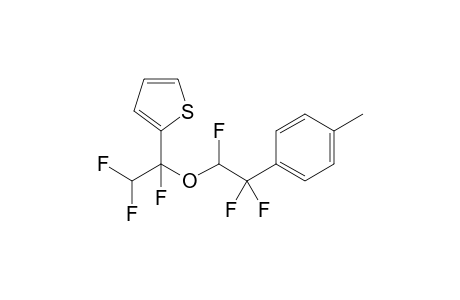 2-Thienyl-2'-(4-methylphenyl)bis(1,2,2-trifluoroethyl)ether