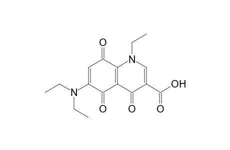 6-(Diethylamino)-1-ethyl-4,5,8-triketo-quinoline-3-carboxylic acid